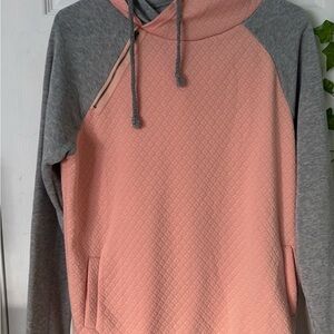 Pink and Gray Women's Sweater - OG PRICE 20.00